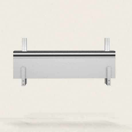 Abbildung Halterung für Dammbalken (offen)